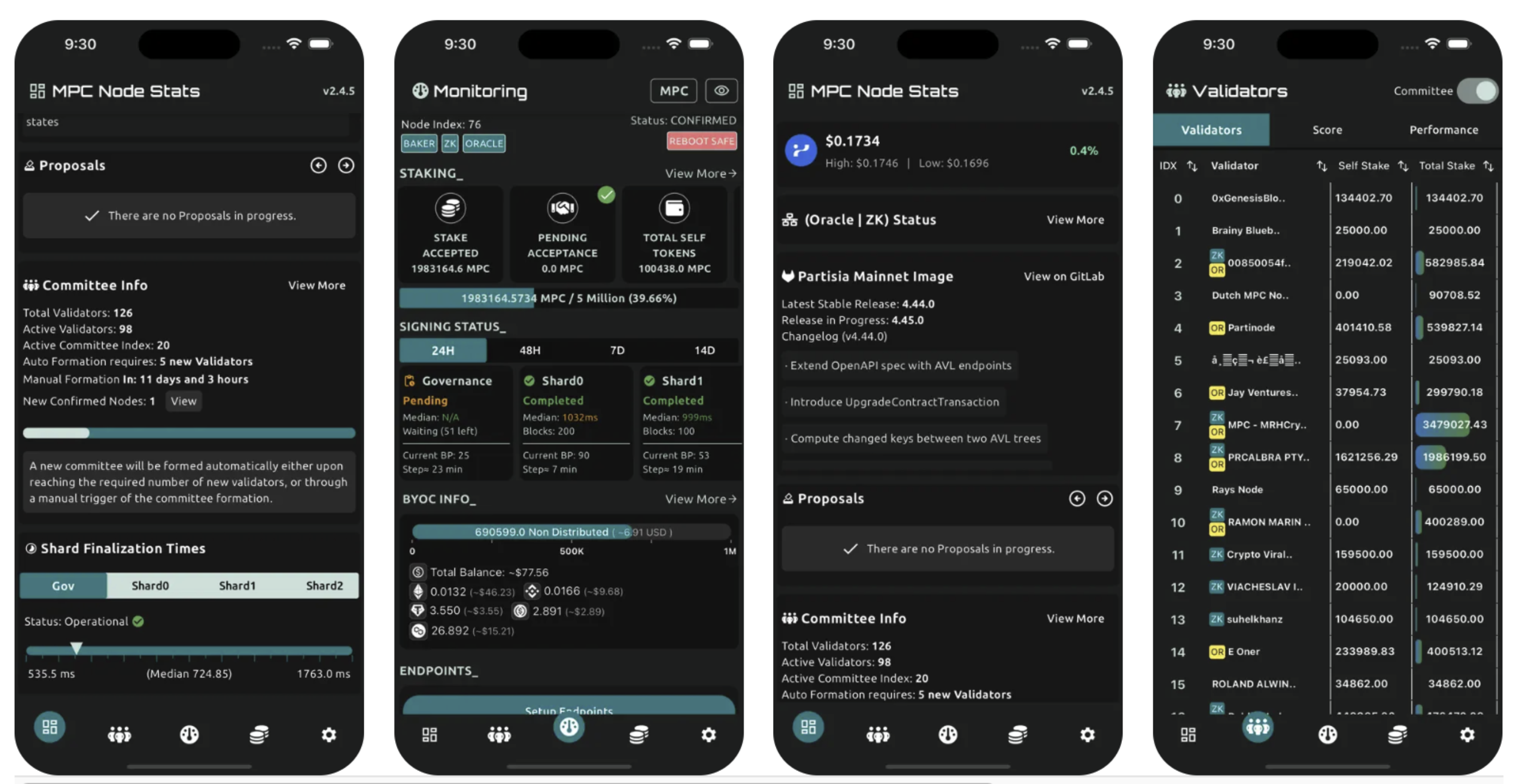 MPC Node Stats screenshot 1